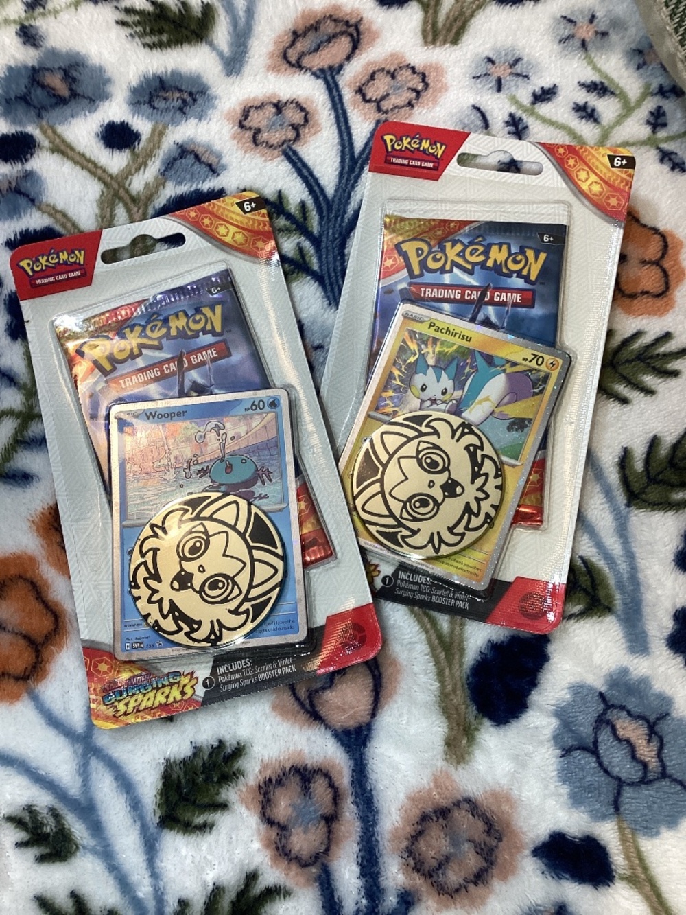 Pokémon Surging Sparks Checklane Blister Packs